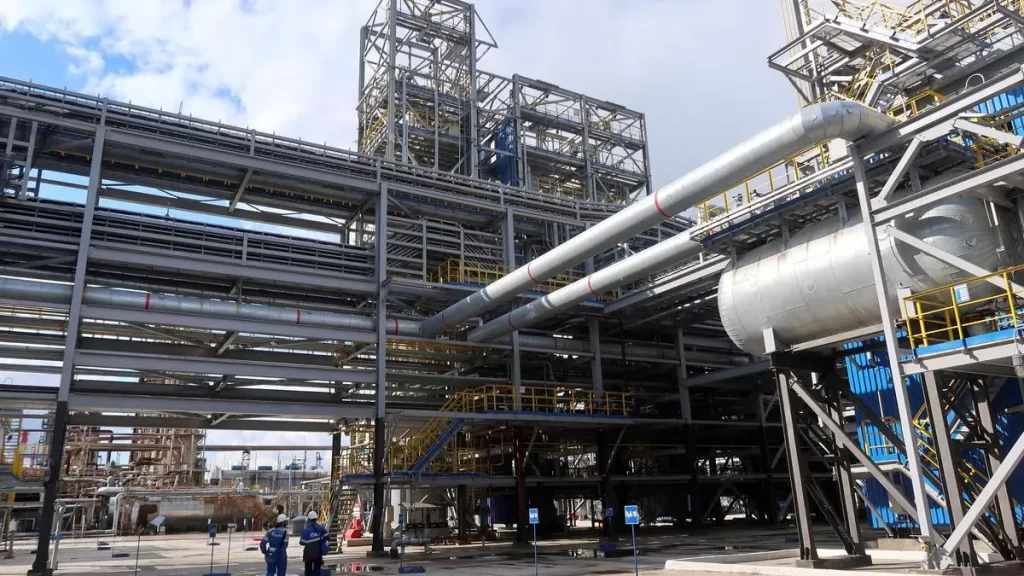 Ukraine drone strike damages Russian petrochemical plant