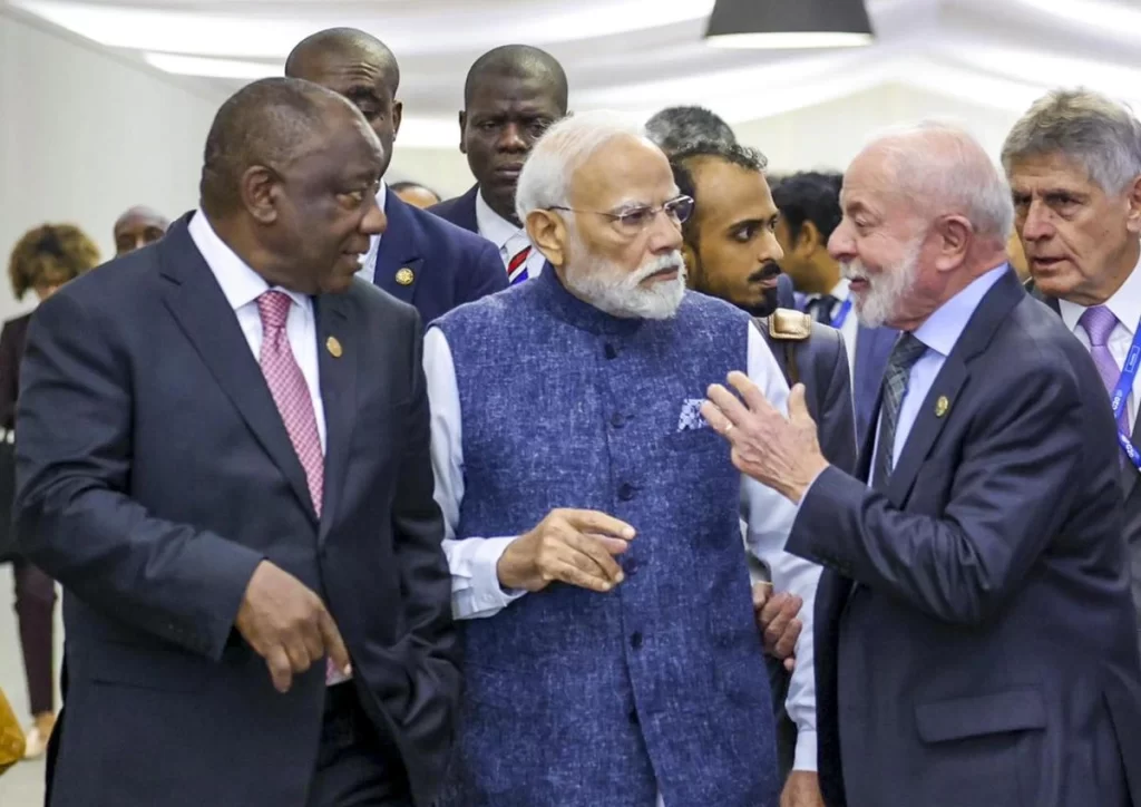 Modi addresses IBSA meeting