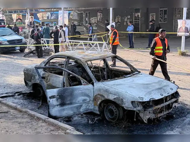 Islamabad blast aftermath