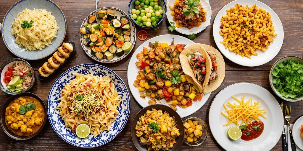 People sharing cultural food