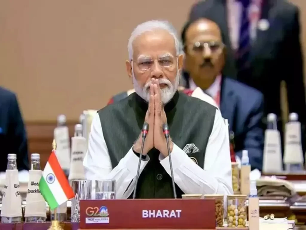 PM Modi at G20 Summit