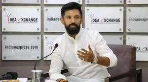 Chirag Paswan celebrating victory