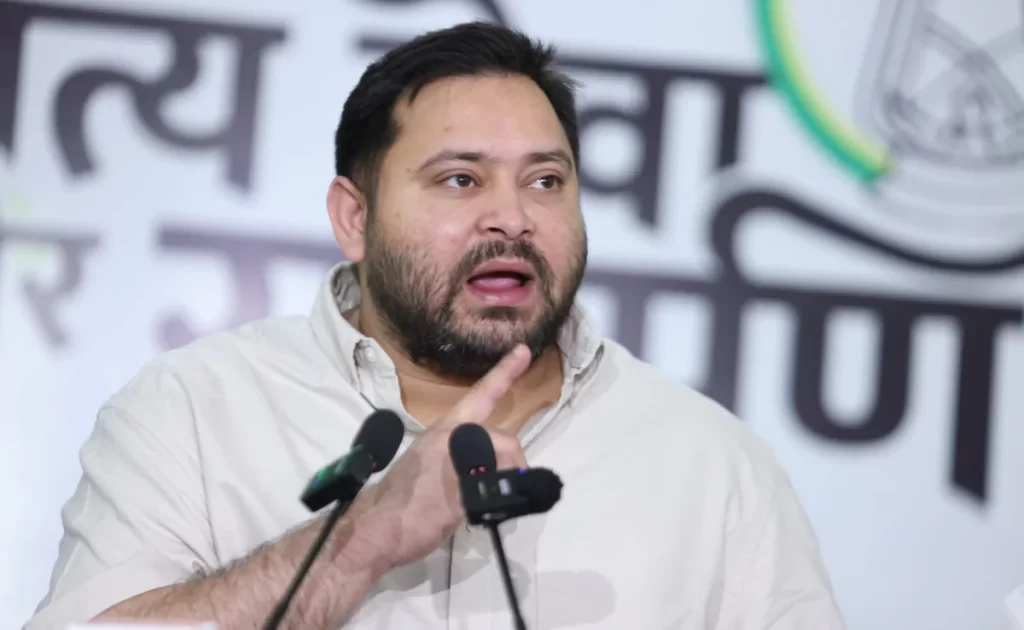 Tejashwi Yadav election lead