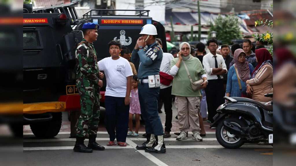 Indonesian police probe mosque explosion