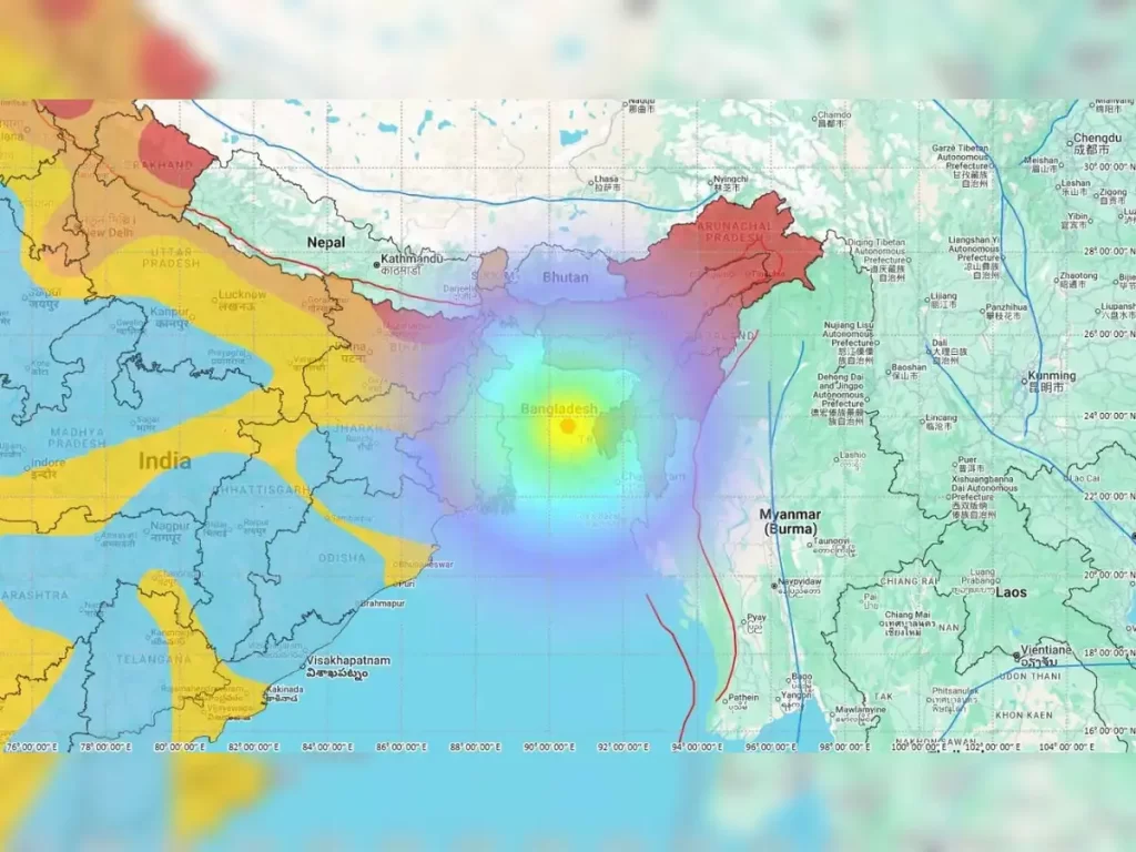 Bangladesh earthquake tremors felt