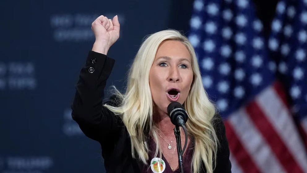 Greene announces Congress resignation