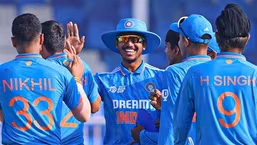 U19 Asia Cup semifinal action