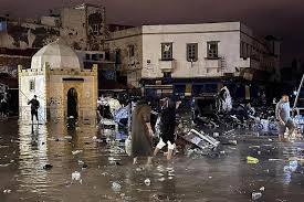 Safi Morocco flash flood aftermath