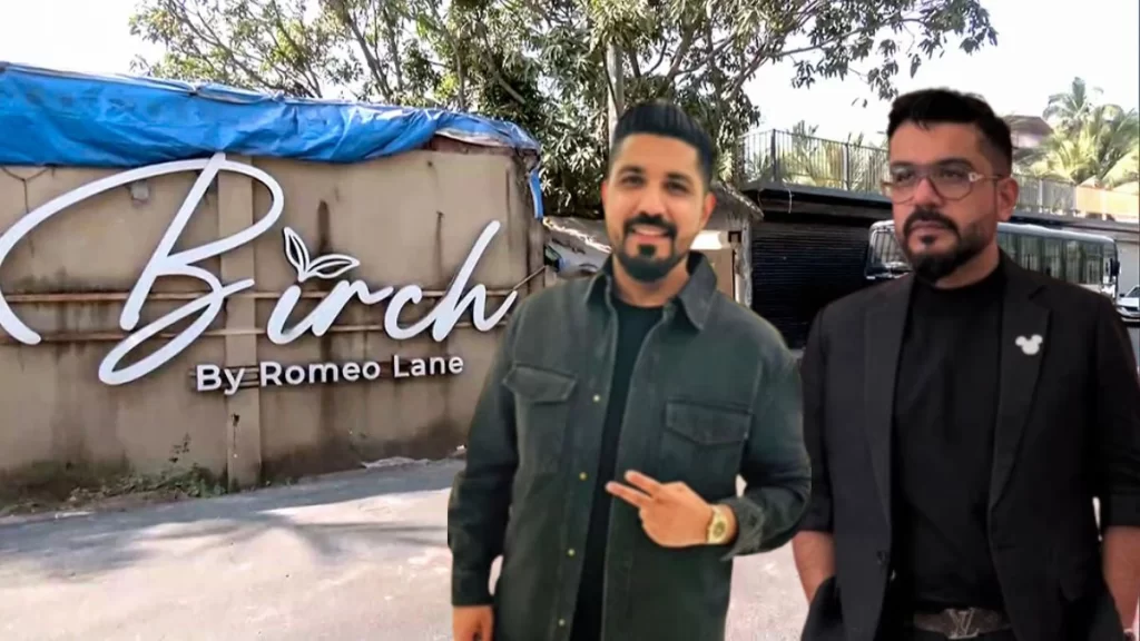 “Goa nightclub fire site”