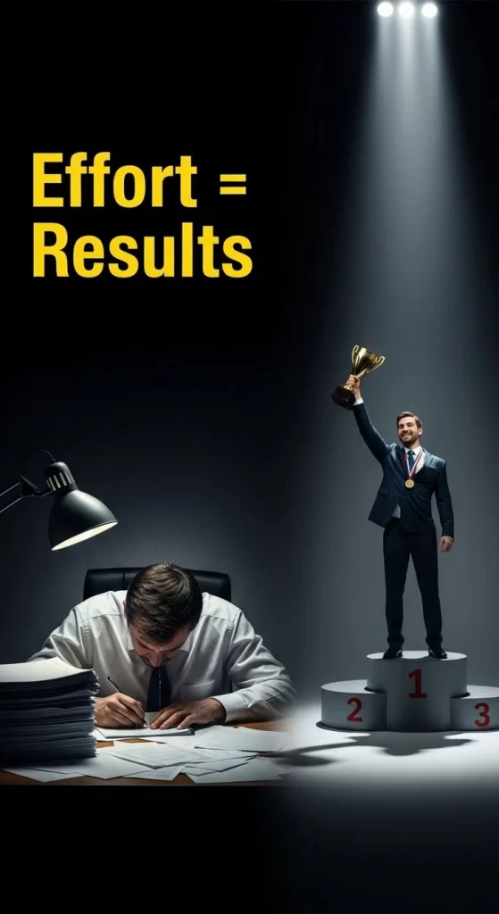 Harsh life truths chess game illustration.