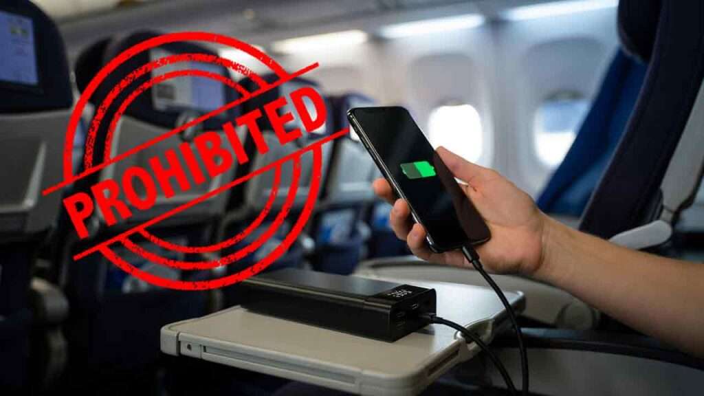 “DGCA bans power bank charging”