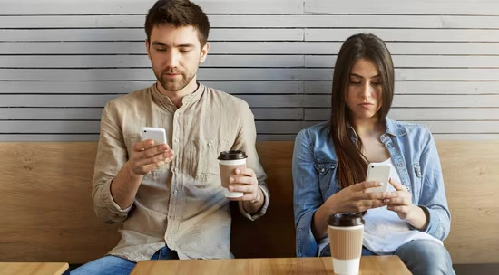 Digital habits replacing real relationships via instant approval.