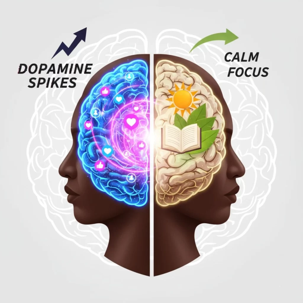 Dopamine Spikes and Crashes: Brain's Reward Rollercoaster