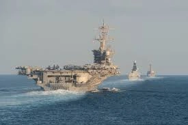 USS Abraham Lincoln amid US-Iran tensions.