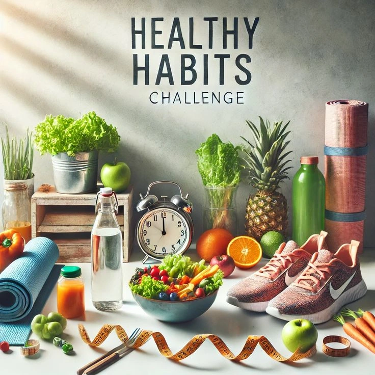 Vibrant foods and fitness routines promote healthy longevity.