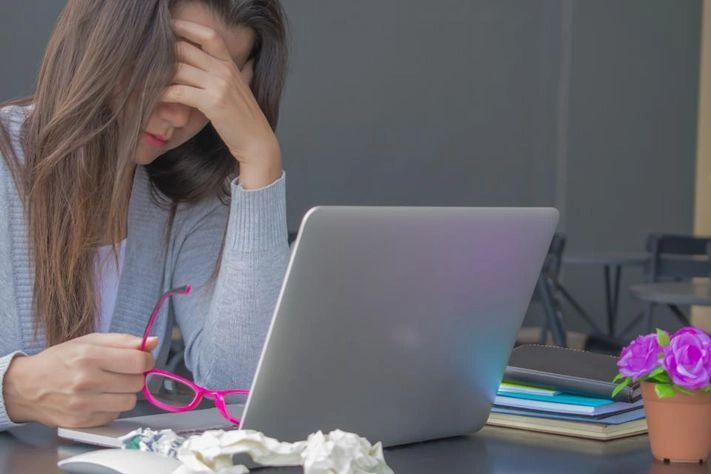 Angry users arguing on social media platforms