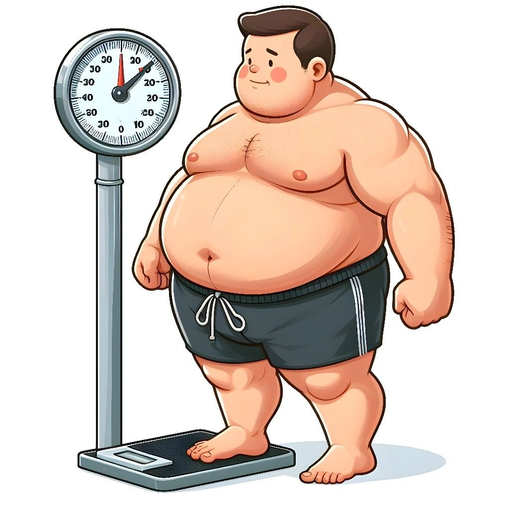 Infographic showing obesity's link to 13 cancers.