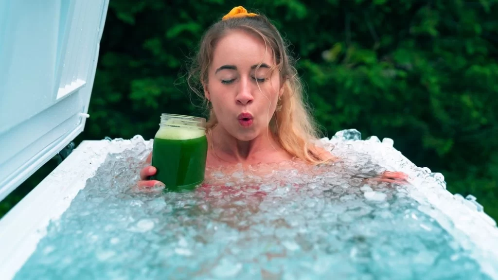 The Ice Bath Challenge is becoming viral