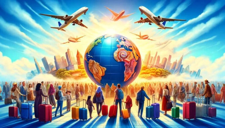 A lot of tourists came to the area after the pandemic, which helped the travel sector.