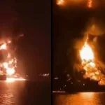 Indian oil tanker attack near Basra kills sailor.
