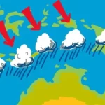 Monsoon 2026 forecast map for India rains.