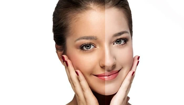 Here are alt texts for each section of the article: Hero/Header image: "Woman applying Vitamin C serum Indian skin"