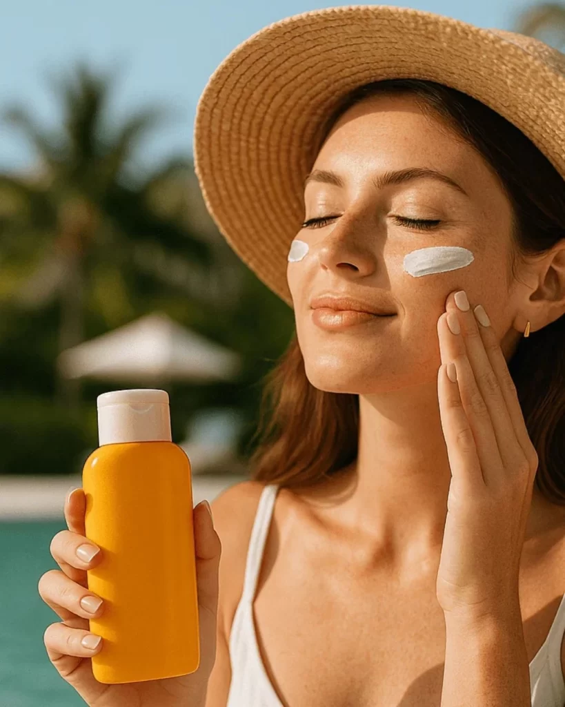 **"Dermatologist debunking sunscreen myths for Indian skin"**