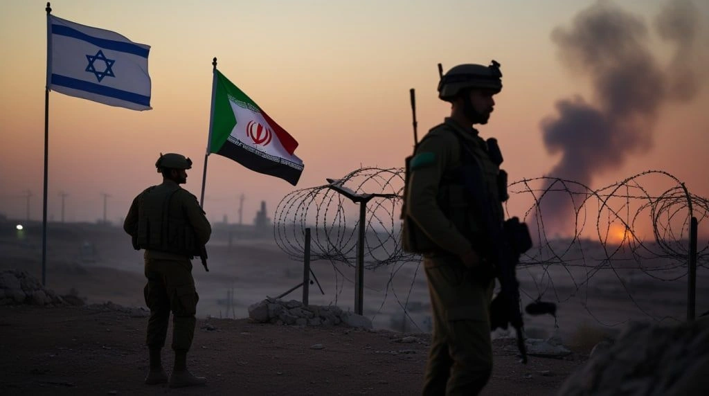 Iran-US-Israel conflict escalates, oil markets tense.