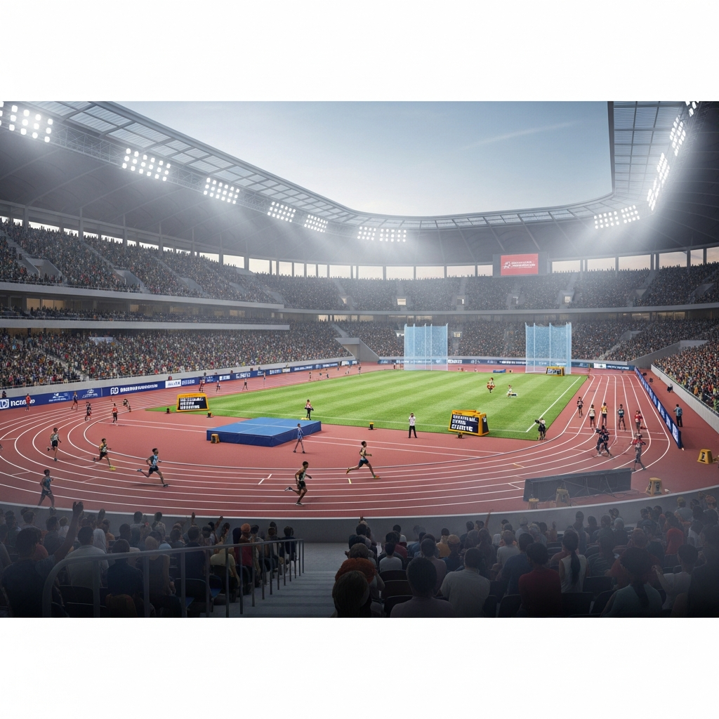 India is ready to host the 2028 World Indoor Athletics