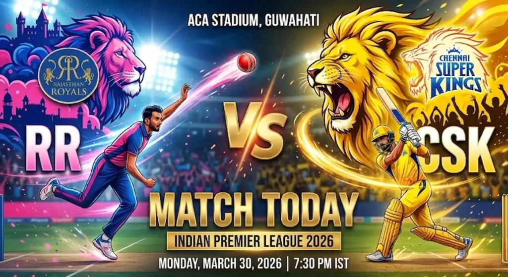 Rajasthan Royals vs CSK Match Today