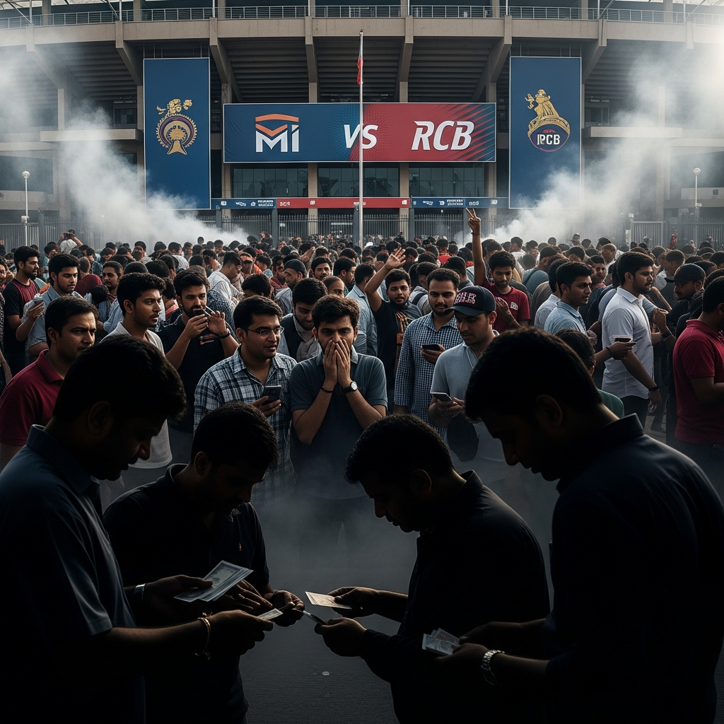 ₹1 Lakh for MI vs RCB: How IPL Ticketing Chaos Is Leaving Fans