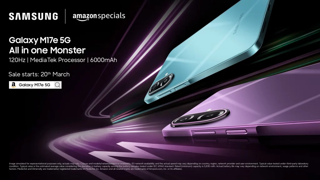 Samsung Launches Galaxy M17e 5G