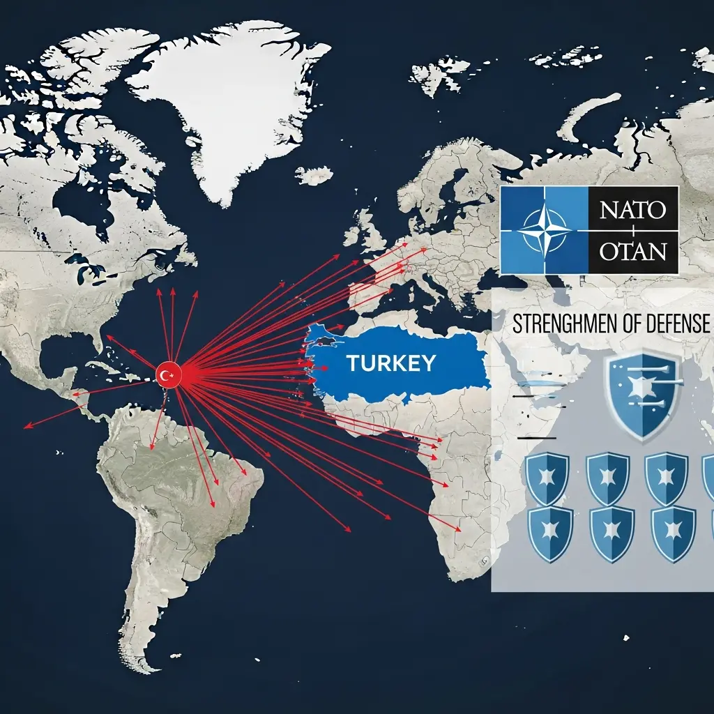 NATO Strengthens Defense Measures: The Alliance Responds as Missile Threats Escalate Over Turkey.