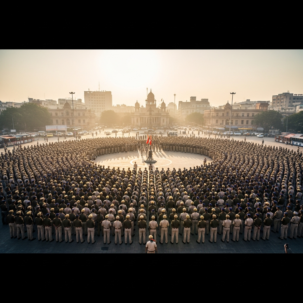 Nagpur's Big Police Gathering