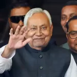 Bihar CM Nitish Kumar resignation speculation image.