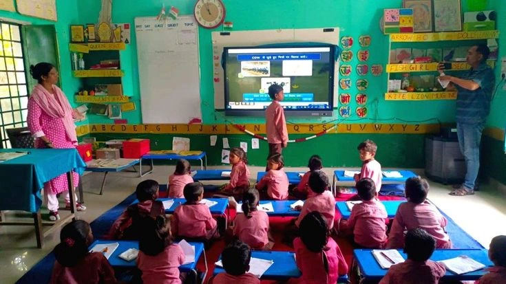 India's rural digital education boost announced.