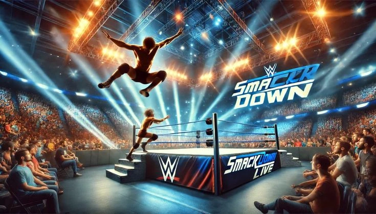 WWE SmackDown crowd buzzing before WrestleMania