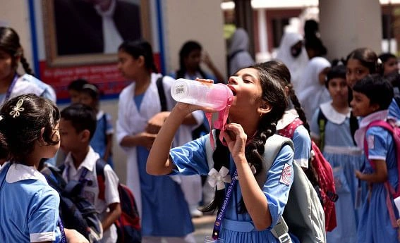 Noida schools adjust timings amid severe heatwave.