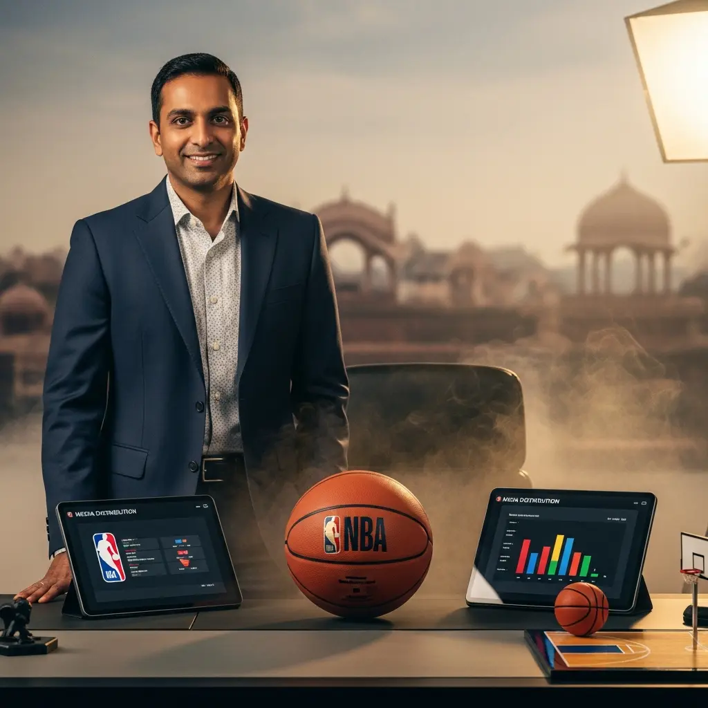 The NBA Has a New Man in India — and a Very Big Opportunity to Match.