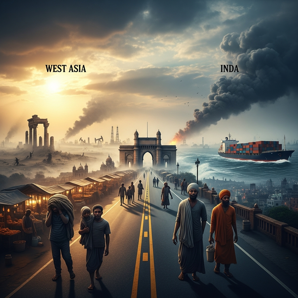 Why West Asia’s Turmoil Is Knocking on India’s Door.