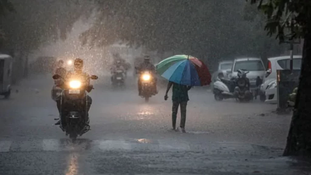 IMD alerts: Rain, thunderstorms hit Indian states.