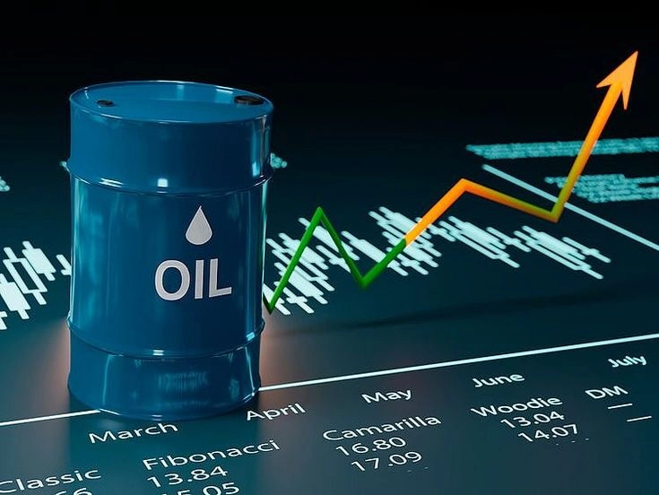 Volatile oil prices amid Gulf tensions graph.