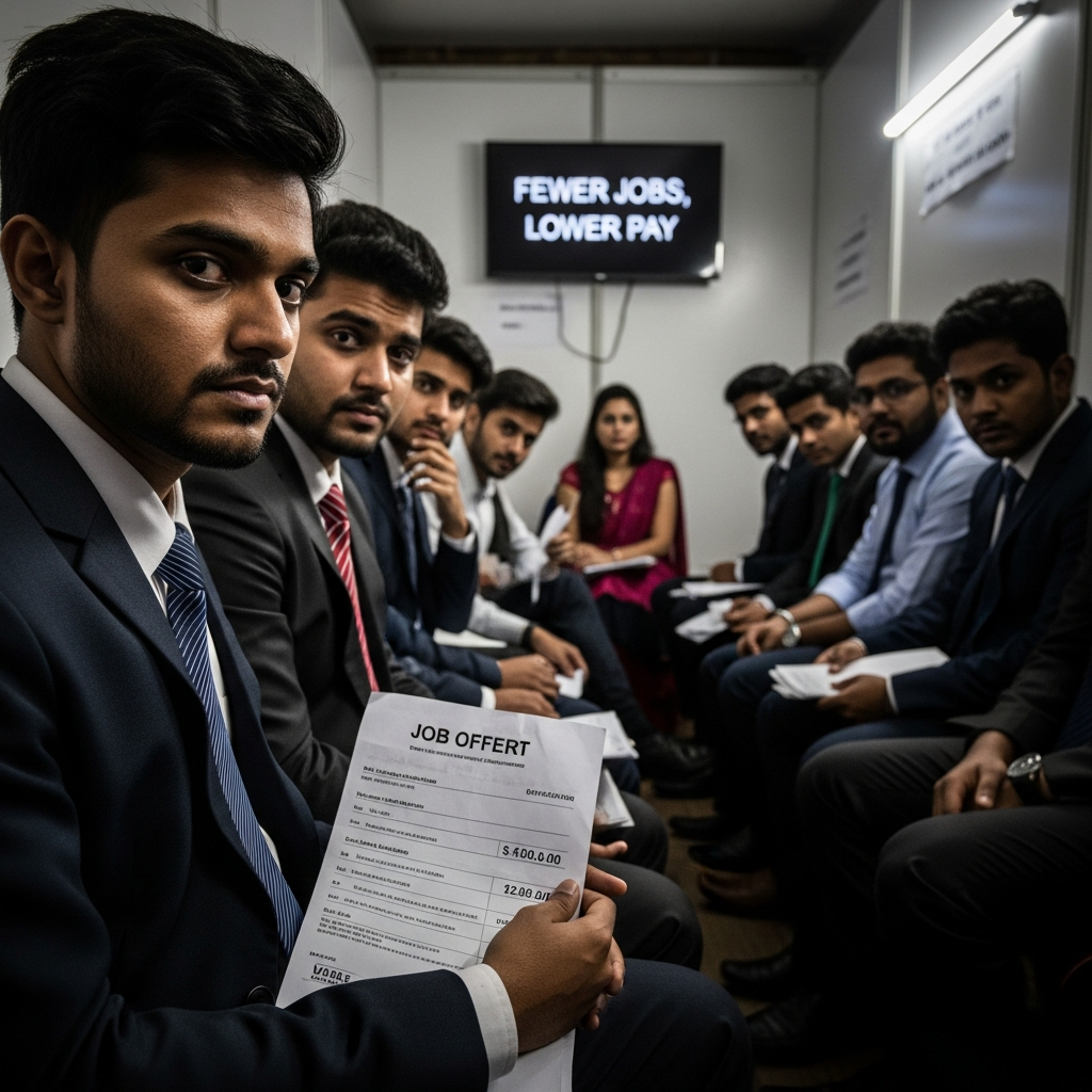 The First Pay Cheque Dream India’s New Graduates are Settling for Less, And What It Really Means.
