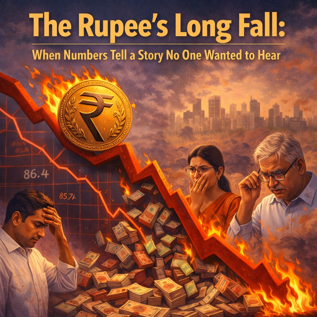 The Rupee's Long Fall