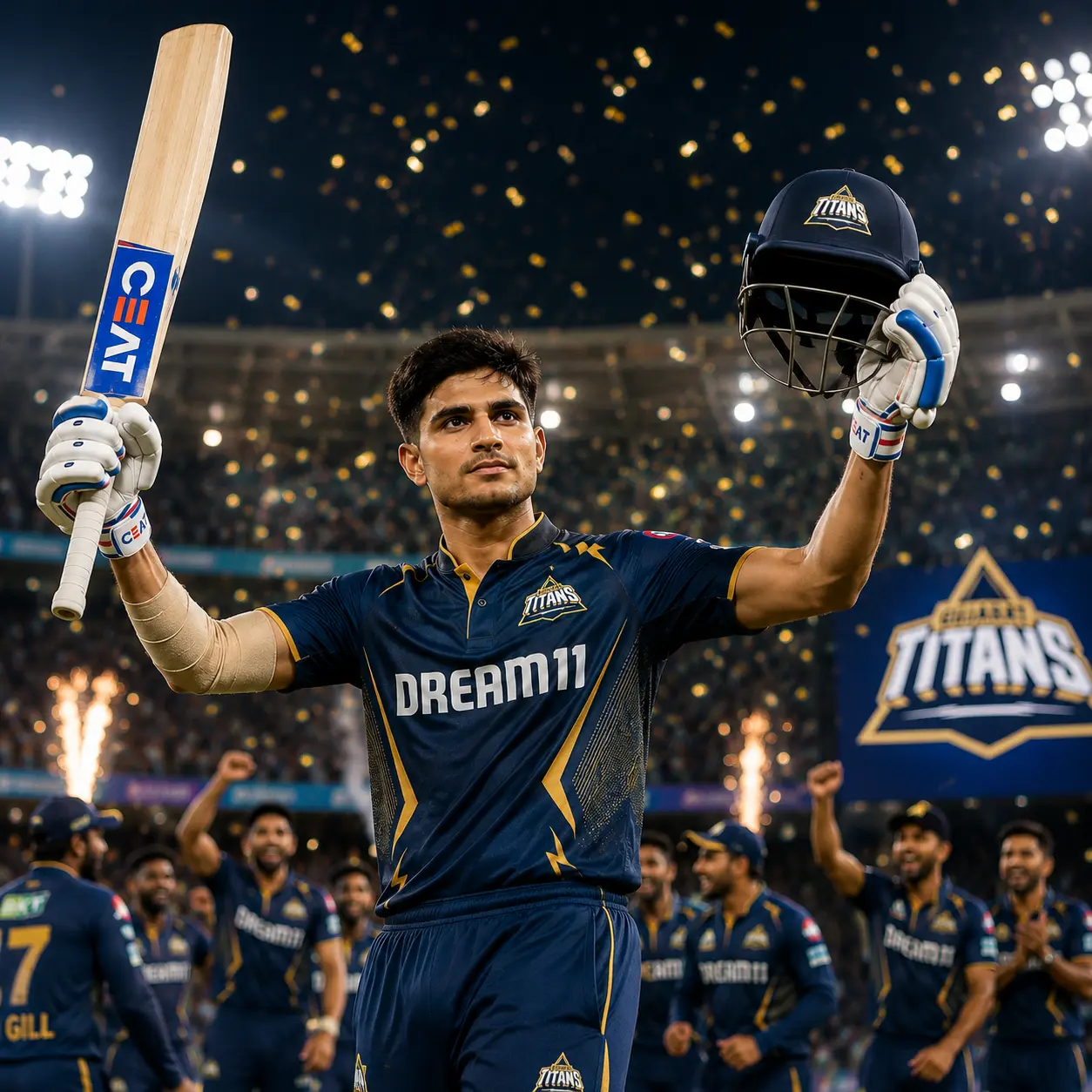 Gill's Century Sends Gujarat Titans Roaring Into the IPL 2026 Final.