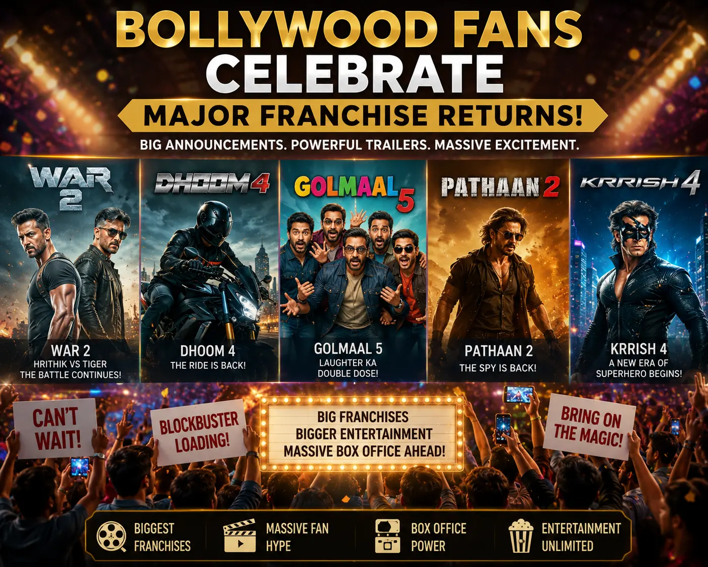 Bollywood Fans Celebrate Major Franchise Returns