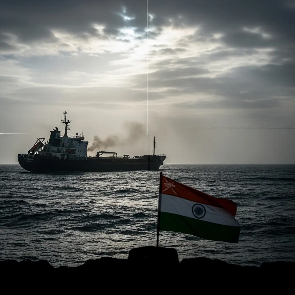 India Condemns Attack on Commercial Vessel Near Oman