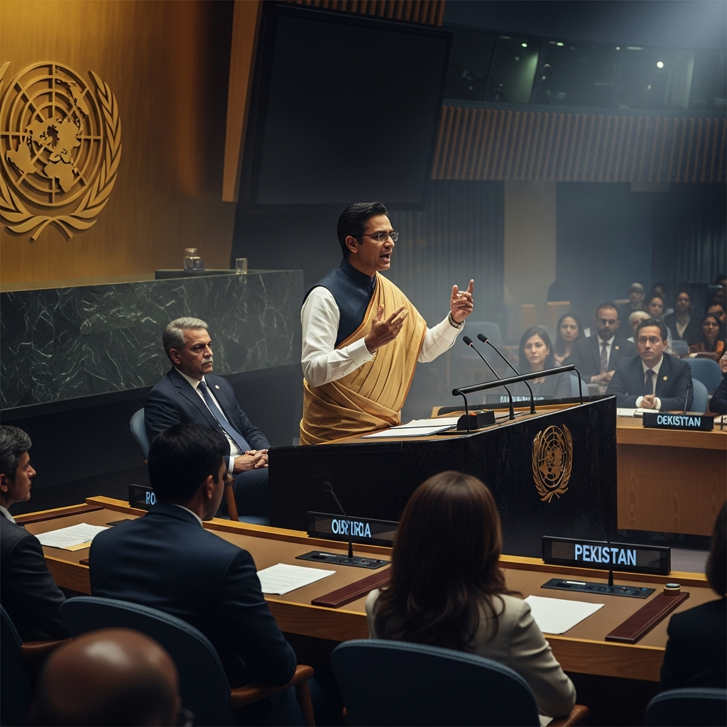India Criticizes Pakistan at UN Over Regional Security Issues