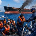 Indian Crew Rescued After Tanker Missile Incident