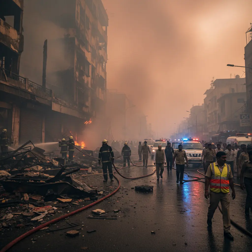 Lucknow Fire Tragedy Sparks Emergency Response